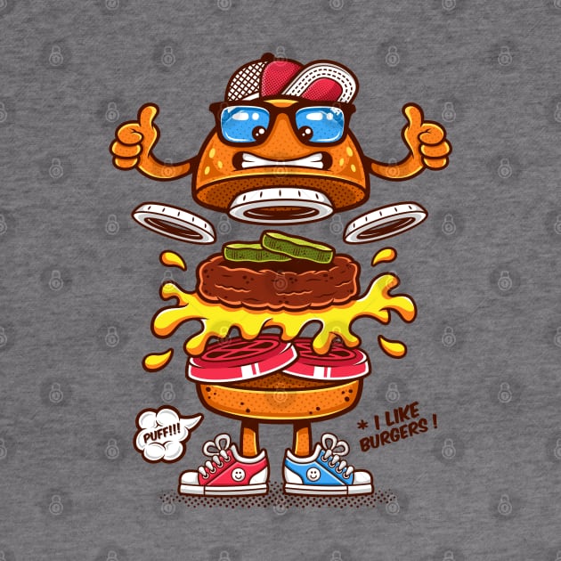 Cool Burger by Squinked